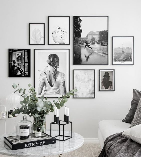 zwart wit interieur inspiratie