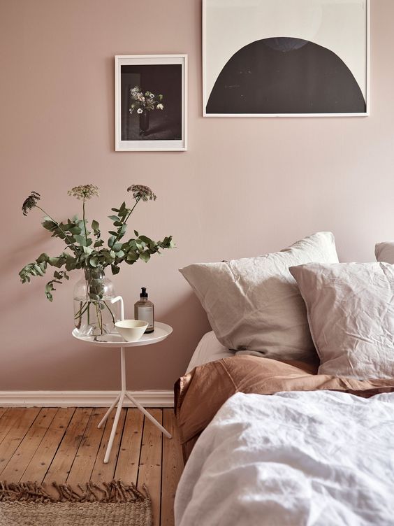 slaapkamer blush tinten